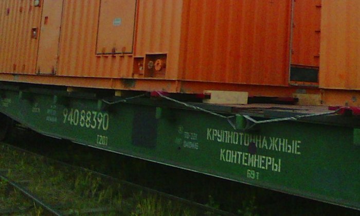 Комплектование платформ для отправления контейнеров по различным направлениям