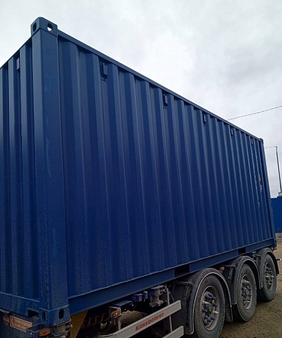 20ф контейнер синий
