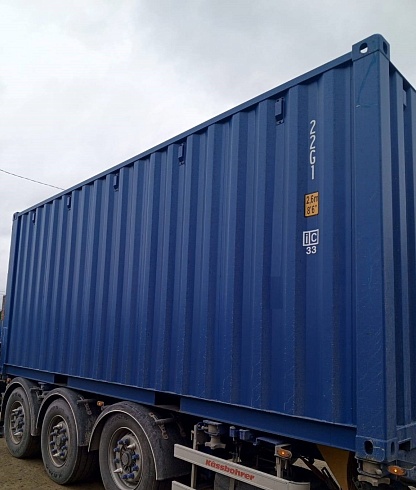 20ф контейнер синий