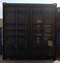 20ф контейнер синий Б/У