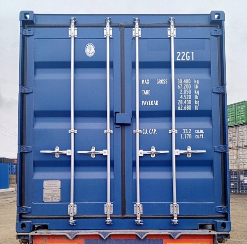 20ф контейнер синий