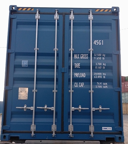 40ф контейнер синий